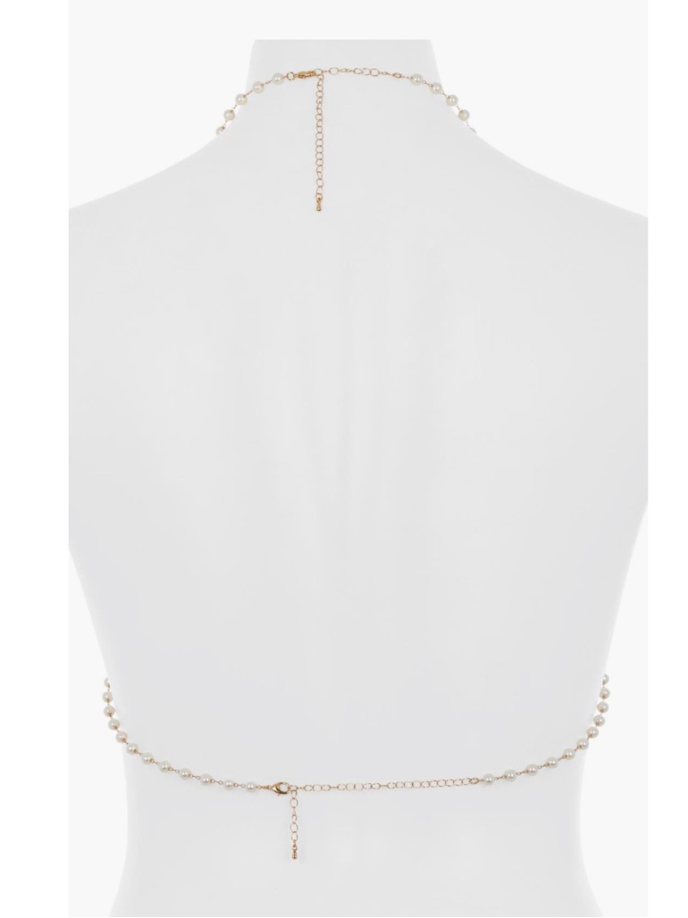 Bluebella Imitation Pearl Halter Bralette - Picture 4 of 5